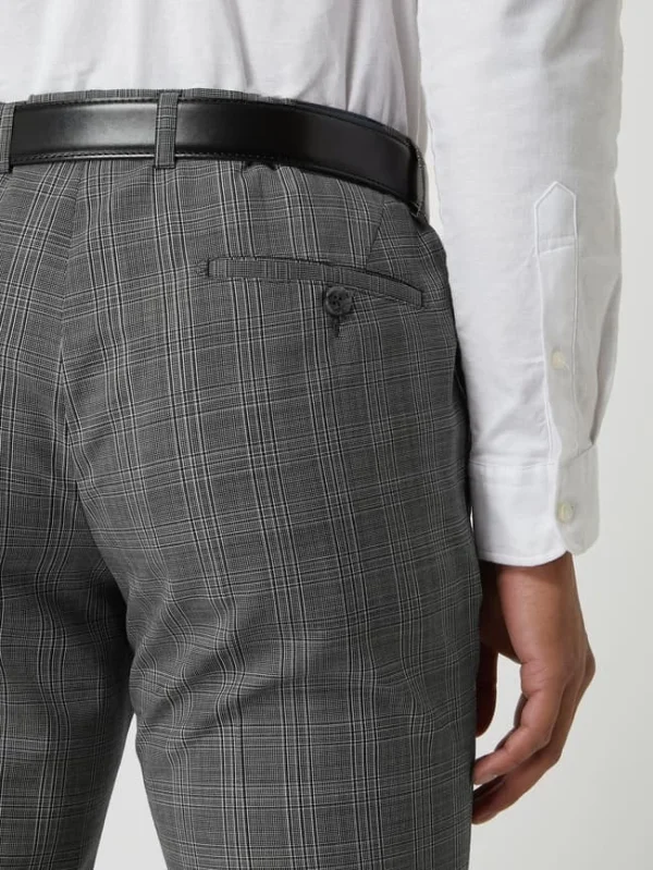 Coupon ✔️ DIGEL Extra Slim Fit Anzughose Mit Stretch-Anteil Modell ‘Nanno’ – Anthrazit ? 4