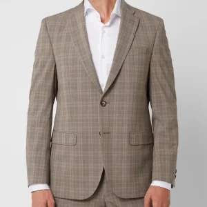 Budget ⌛ Pierre Cardin Modern Fit 2-Knopf-Sakko Mit Stretch-Anteil Modell ‘Grant’ – ‘Futureflex’ – Hellbraun ? 14