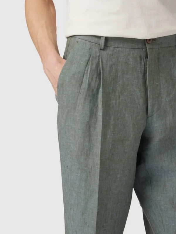 Bester Verkauf ? CG – Club Of Gents Anzughose Mit Bundfalten – Hellblau ? 4