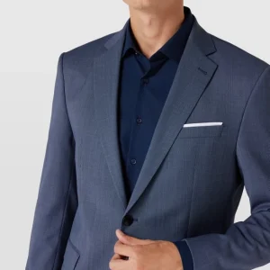 Angebote ⌛ JOOP! Collection 2-Knopf-Sakko Mit Strukturmuster Modell ‘Finch’ – Hellblau ? 11