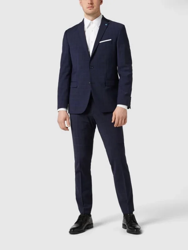 Bester Verkauf ? Pierre Cardin Regular Fit Anzughose Mit Stretch-Anteil Modell ‘Dupont’ – ‘Futureflex’ – Dunkelblau ? 1