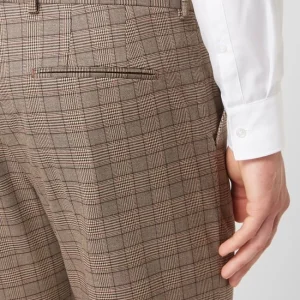 Neu ? Selected Homme Slim Fit Anzughose Mit Stretch-Anteil Modell ‘Logan’ – Mittelbraun ? 11