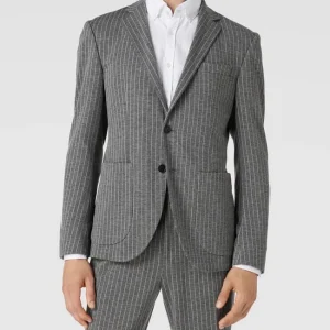 Beste Bewertungen von ? JOOP! Collection Extra Slim Fit 2-Knopf-Sakko Mit Nadelstreifen – Hellgrau ? 13