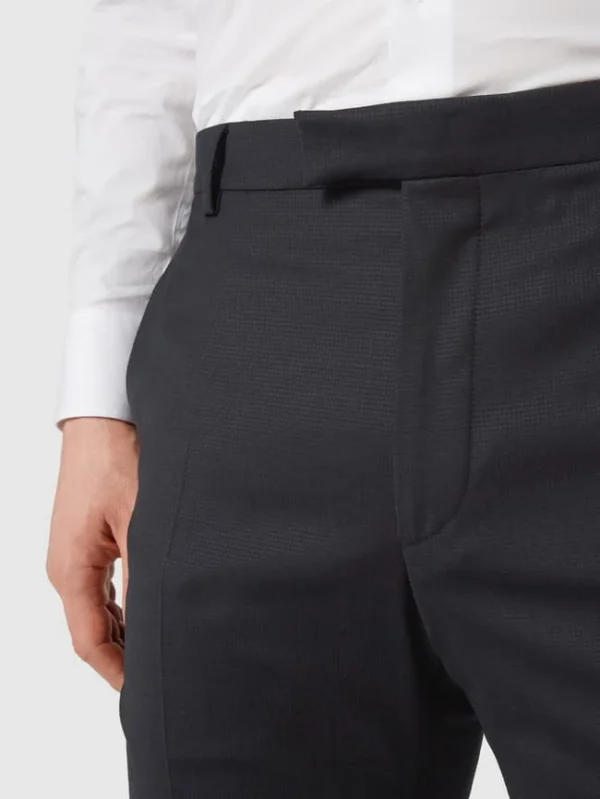 Budget ? JOOP! Collection Super Slim Fit Anzughose Aus Wolle Modell ‘Gun’ – Schwarz ⌛ 4