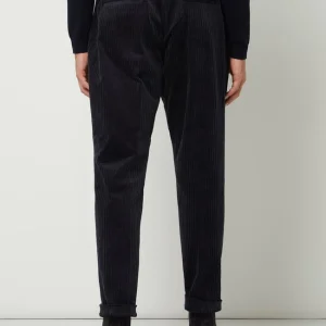 Schlussverkauf ✔️ Antony Morato Carrot Fit Anzughose Aus Cord Modell ‘Ralph’ – Marineblau ? 15