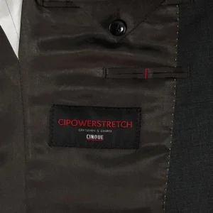 Großhandel ? Cinque Slim Fit 2-Knopf-Sakko Mit Stretch-Anteil Modell ‘CiCastello’ – ‘CIPOWERSTRETCH’ – Mittelgrau ✨ 16