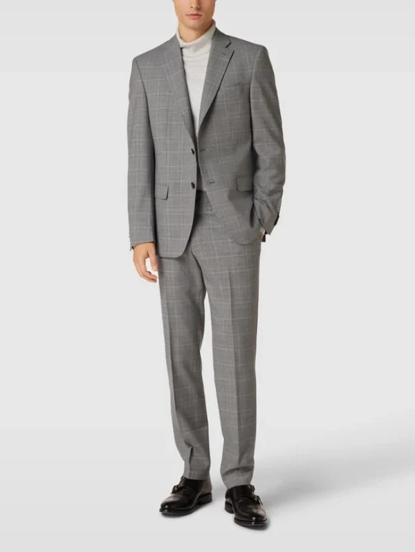 Beste Bewertungen von ⭐ Pierre Cardin Anzughose Mit Glencheck-Muster Modell ‘Rick’ – Hellgrau ? 1