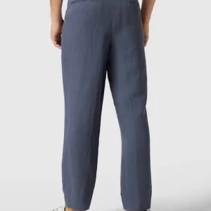 Schlussverkauf ? BOSS Hose Mit Label-Details Modell ‘Perin’ – Marineblau ? 15