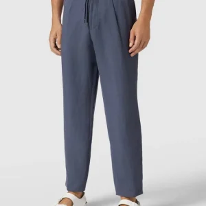 Schlussverkauf ? BOSS Hose Mit Label-Details Modell ‘Perin’ – Marineblau ? 13