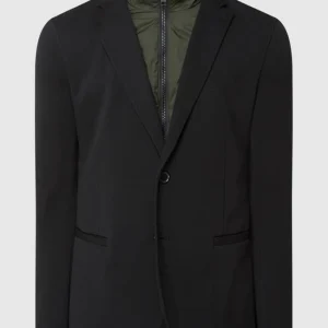 Billig ? ARMANI EXCHANGE 2-Knopf-Sakko Aus Jersey – Schwarz ✔️ 9