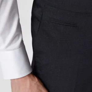 Bestpreis ? Brax Regular Fit Hose Aus Schurwoll-Mix Mit Stretch-Anteil Modell ‘Enrico’ – Anthrazit Meliert ? 11