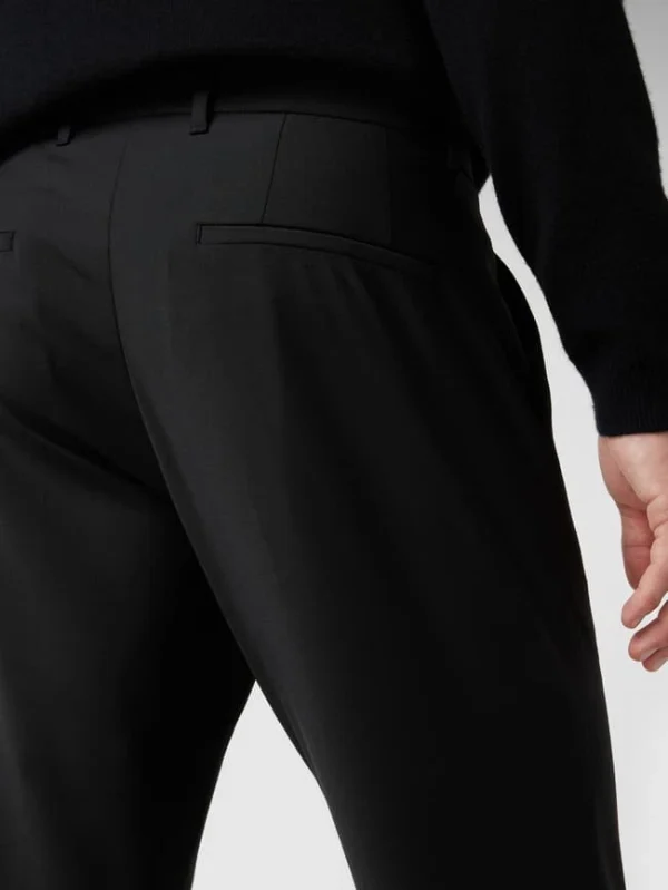 Bestes Angebot ? Drykorn Slim Fit Anzughose Mit Stretch-Anteil Modell ‘Piet’ – ‘Drynamic’ – Schwarz ? 4