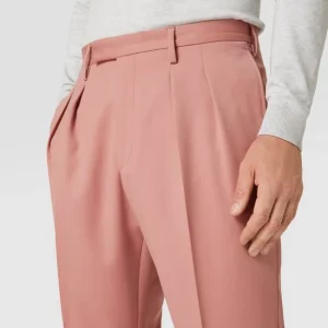 Auslauf ? Baldessarini Hose Mit Bundfalten – Altrosa ? 11