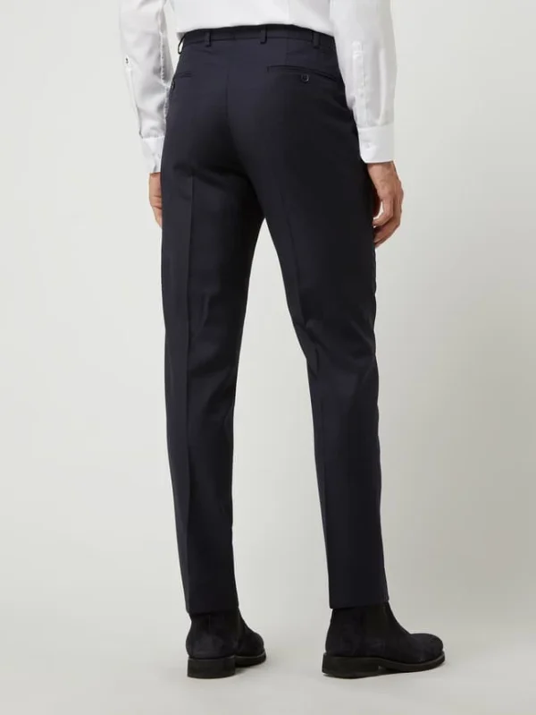 Großhandel ? DIGEL Modern Fit Anzughose Aus Schurwolle Modell ‘Per’ – Marineblau ? 6