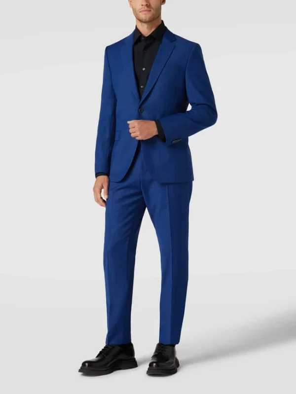 Budget ⌛ BOSS Slim Fit Sakko Mit Strukturmuster Modell ‘Huge’ – Hellblau ? 1