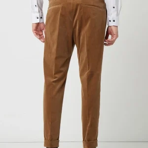 Bestpreis ? Strellson Relaxed Fit Anzughose Aus Cord Modell ‘Luc’ – Camel ✔️ 15