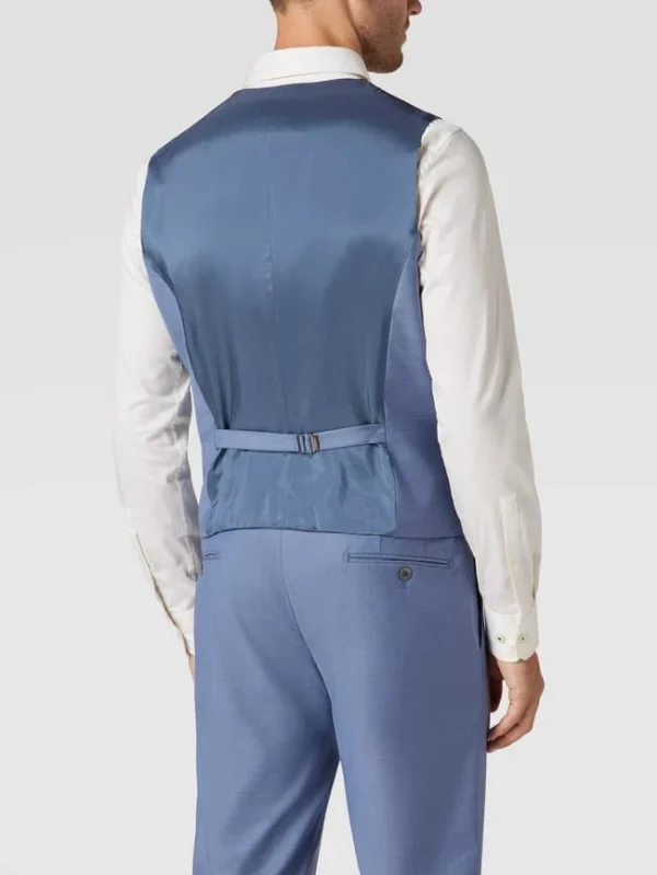 Bestes Angebot ? JOOP! Collection Anzugweste Mit Ziernähten – Hellblau ? 6
