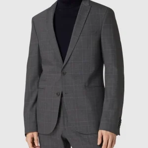 Schlussverkauf ✨ Drykorn Sakko Mit Glencheck-Muster Modell ‘Irving’ – Mittelgrau ✨ 13