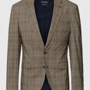 Bestpreis ? MCNEAL Sakko Mit Streifenmuster – Mittelbraun ? 9