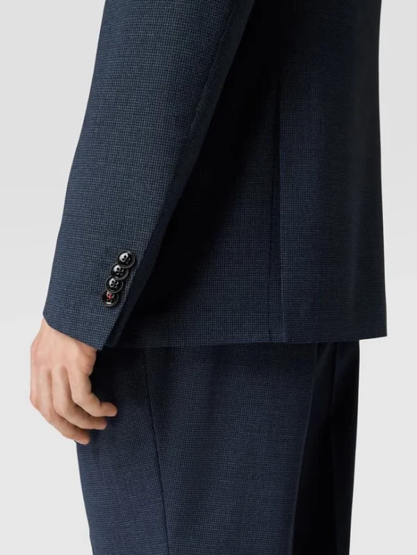 Brandneu ✔️ CG – Club Of Gents Sakko Mit Anstecknadel Modell ‘Carver’ – Blau ? 4