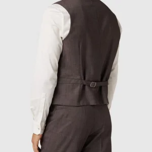 Coupon ? CG – Club Of Gents Weste Mit Leistentaschen Modell ‘Paddy’ – Rot ? 15