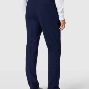 Coupon ? BOSS Regular Fit Anzughose Mit Eingrifftaschen Modell ‘Leon’ – Marineblau ? 15