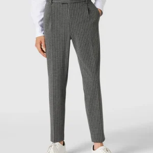 Auslauf ⌛ JOOP! Collection Bundfaltenhose Mit Nadelstreifen – Hellgrau ? 13