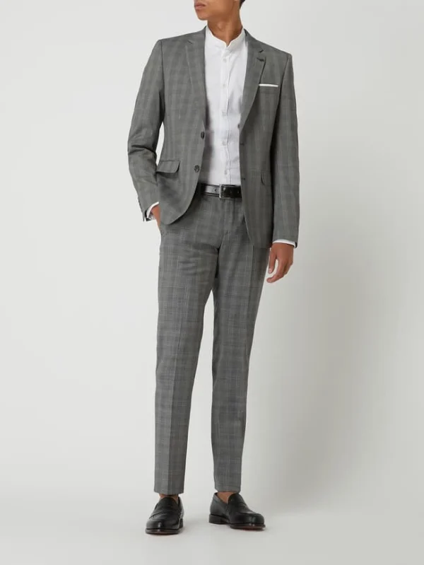 Coupon ✔️ DIGEL Extra Slim Fit Anzughose Mit Stretch-Anteil Modell ‘Nanno’ – Anthrazit ? 1