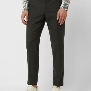 Besorgen ? Selected Homme Slim Fit Anzughose Mit Stretch-Anteil Modell ‘Adrian’ – Olivgrün ? 10