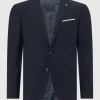 Coupon ? Pierre Cardin 2-Knopf-Sakko Mit Schurwoll-Anteil Modell ‘Grant’ – ‘Futureflex’ – Dunkelblau ❤️ 19