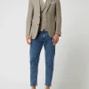 Coupon ? Carl Gross Modern Fit 2-Knopf-Sakko Aus Leinen Modell ‘Tebbo’ – Mittelbraun ? 19