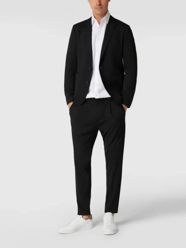 Besorgen ? Cinque Slim Fit 2-Knopf-Sakko Aus Jersey Modell ‘Cidatini’ – Schwarz ❤️ 1