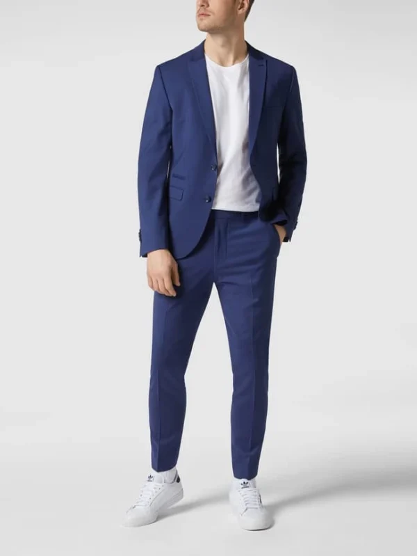 Billig ⌛ Cinque Slim Fit 2-Knopf-Sakko Mit Stretch-Anteil Modell ‘CiCastello’ – ‘CIPOWERSTRETCH’ – Blau ? 1