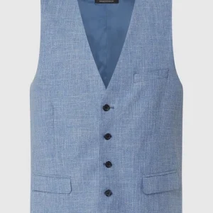 Aktion ? Strellson Weste Mit Leinen-Anteil Modell ‘Gyl’ – Hellblau ✨ 9