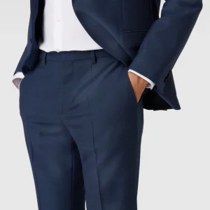 Auslauf ✨ HUGO Hose Mit Bügelfalten Modell ‘Hesten’ – Blau ? 11