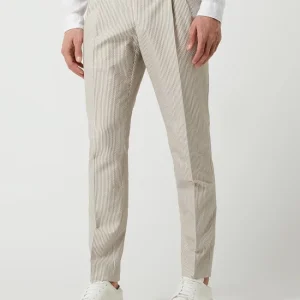 Großhandel ? Tommy Hilfiger Slim Fit Anzughose Aus Seersucker – Beige ? 13