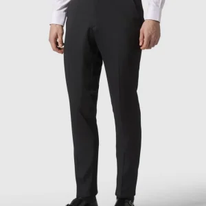 Coupon ? MCNEAL Business-Hose Mit Webstruktur – Schwarz ⭐ 13