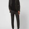 Brandneu ? Strellson Slim Fit Anzughose Mit Leinen-Anteil Modell ‘Till’ – Dunkelbraun ? 19