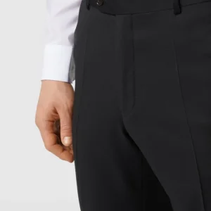 Bestpreis ✔️ Carl Gross Business-Hose Aus Schurwolle – Schwarz ? 11