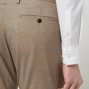 Besorgen ? CG – Club Of Gents Anzughose Aus Schurwolle Modell ‘Cruz’ – ‘Savile Row’ – Hellbraun ? 11
