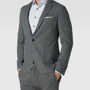 Rabatt ? Cinque Slim Fit 2-Knopf-Sakko Mit Strukturmuster Modell ‘CiUno’ – Blau ? 13