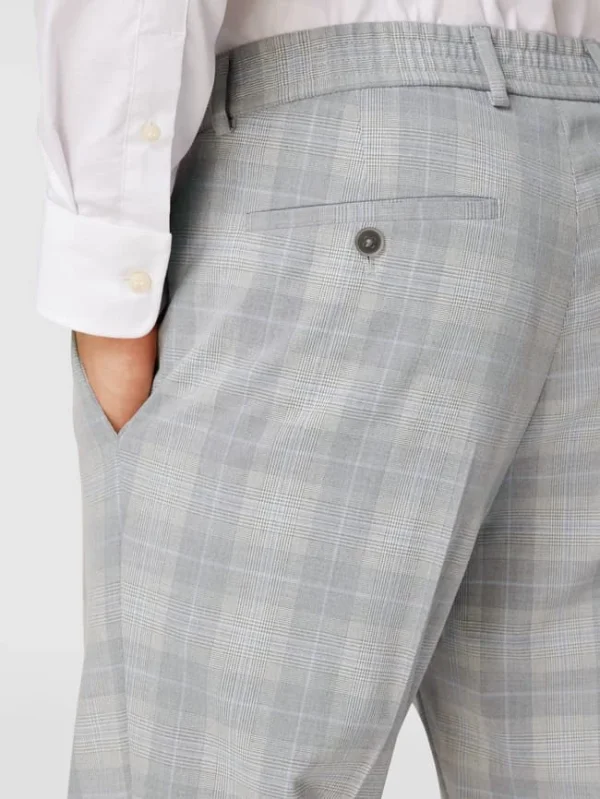 Top 10 ? MCNEAL Hose Mit Glencheck-Muster – Mittelgrau ? 4