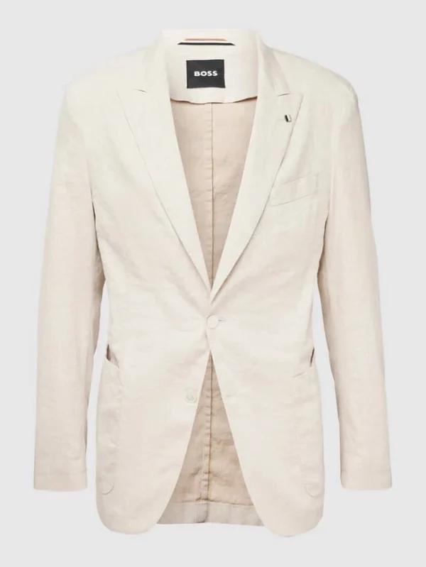 Neu ? BOSS Sakko Mit Anstecknadel Modell ‘Hanry’ – Offwhite ✔️ 3