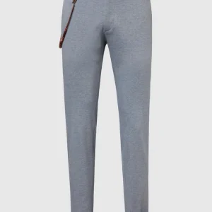 Besorgen ? CG – Club Of Gents Stoffhose Mit Hahnentrittmuster – Blau ? 9