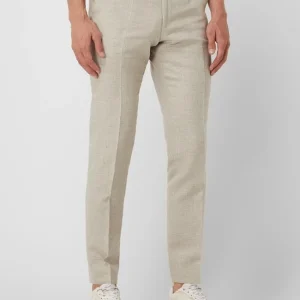 Brandneu ? Atelier Torino Anzughose Mit Leinen-Anteil – Beige ✔️ 13