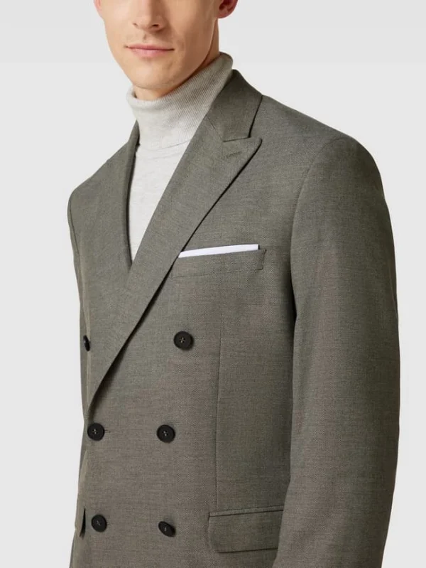 Billig ? Selected Homme Comfort Fit Sakko Mit Reverskragen Modell ‘DAXLOGAN’ – Hellgrau ? 4