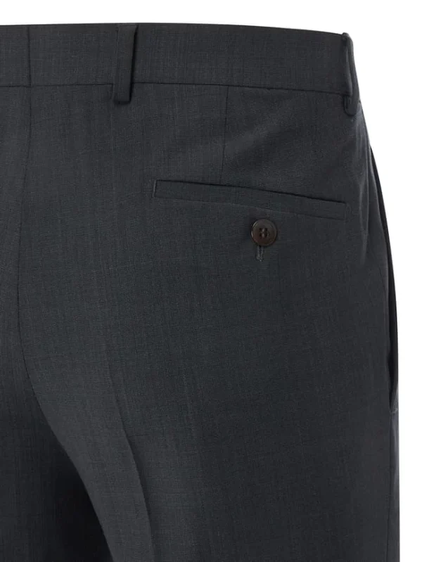 Neu ✔️ Daniel Hechter Modern Fit Anzughose Mit Stretch-Anteil – Anthrazit ⌛ 4