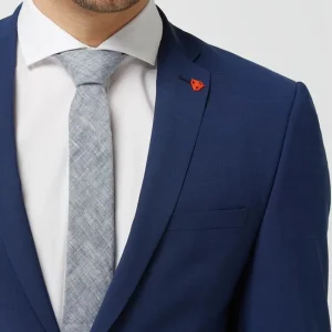 Bestpreis ? Roy Robson Extra Slim Fit 2-Knopf-Sakko Mit Schurwoll-Anteil – Blau ? 13