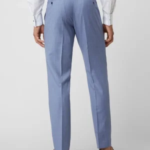 Am billigsten ✨ Wilvorst Anzughose Aus Wolle – Bleu ? 15