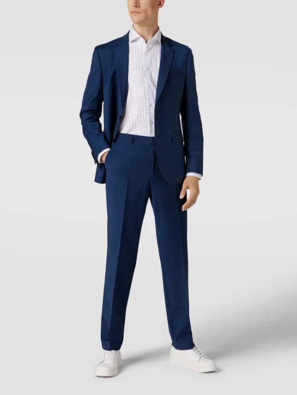Besorgen ? HUGO Hose Mit Bügelfalten Modell ‘Simmons’ – Royalblau ? 1